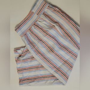 Crown and Ivy Wide Leg Striped Linen Pants size 3x